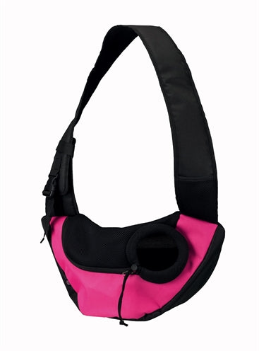 Trixie Sling Tragetasche Rosa/Schwarz 50X18X25 CM