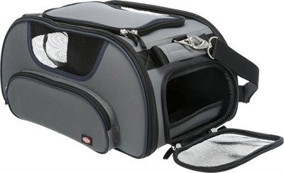 Trixie Dog Bag Flugzeugtasche Flügel Grau / Blau 46X28X23 CM