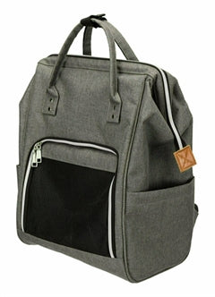 Trixie-Hunderucksack AVA Grey bis zu 10 kg 42X32X22 CM