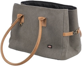 Trixie Dog Bag "RACHEL" in grau/hellbraun 25 x 40 x 30 cm