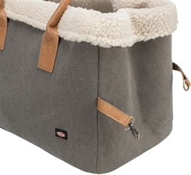 Trixie Dog Bag "RACHEL" in grau/hellbraun 25 x 40 x 30 cm